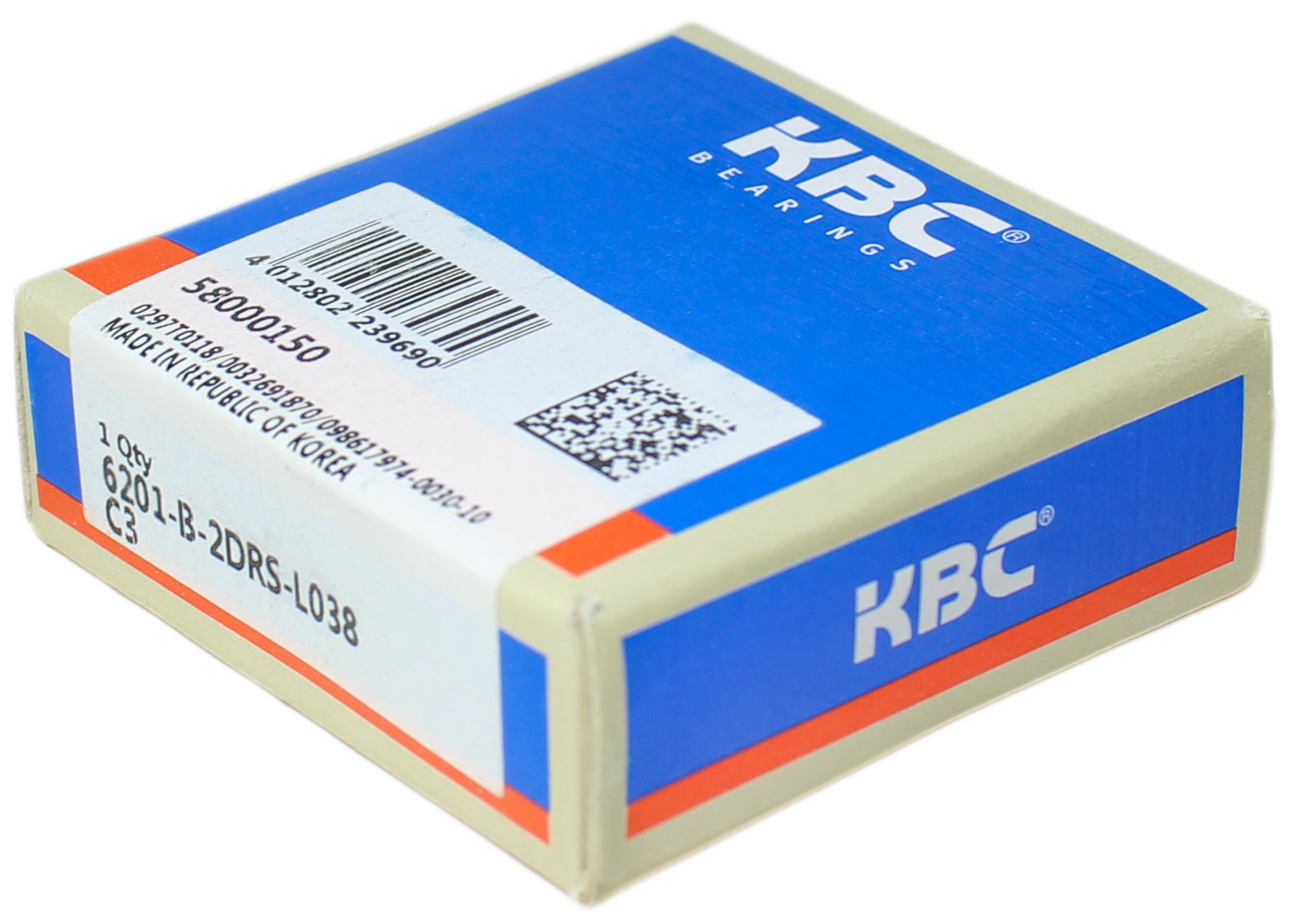 Bearings KBC - 6201-DD-C3
