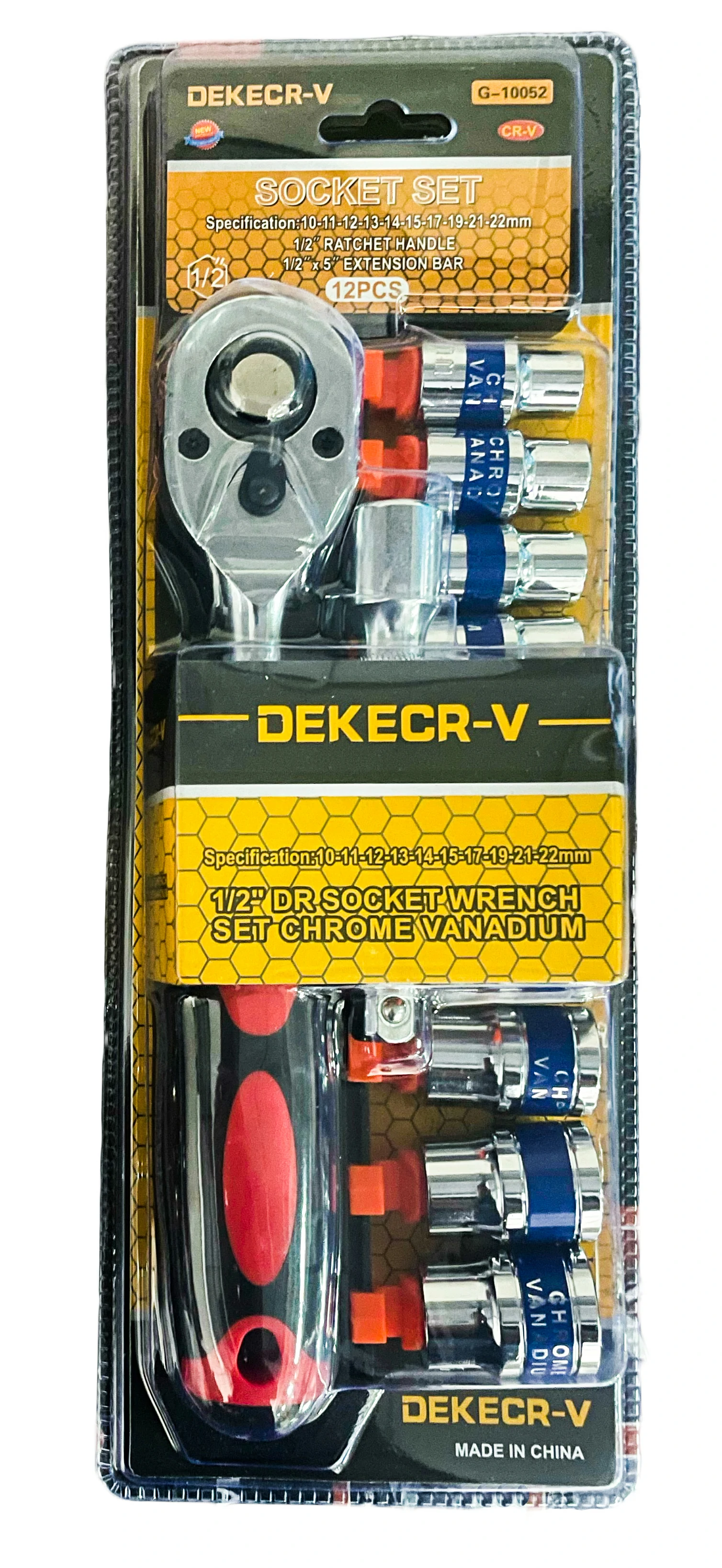 Socket Set 1/2” 12PCS