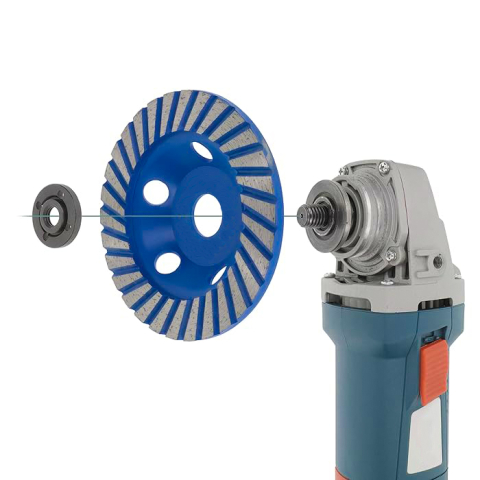 Diamond Cup Grinding Wheels without Adaptors 115*22 Mm pic2